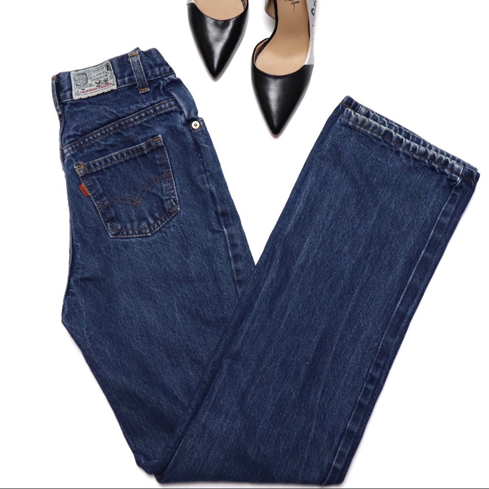 LEVI’S High Waisted Vintage California Straight